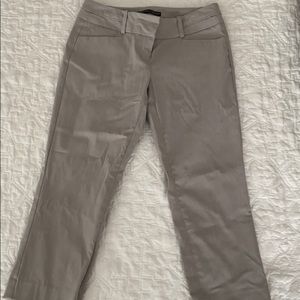 The Limited Gray Cropped Pants